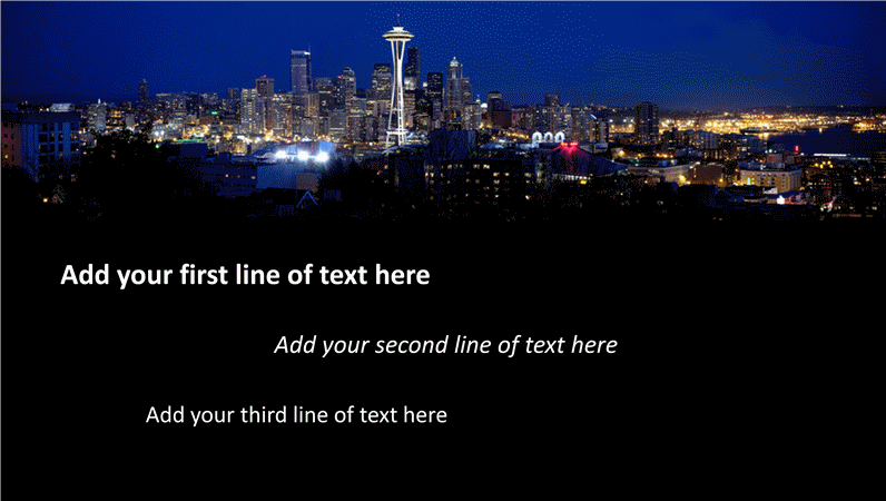 Animation slide: Text slides in and fades out over picture (widescreen) Animation slide: Text slides in and fades out over picture (widescreen)