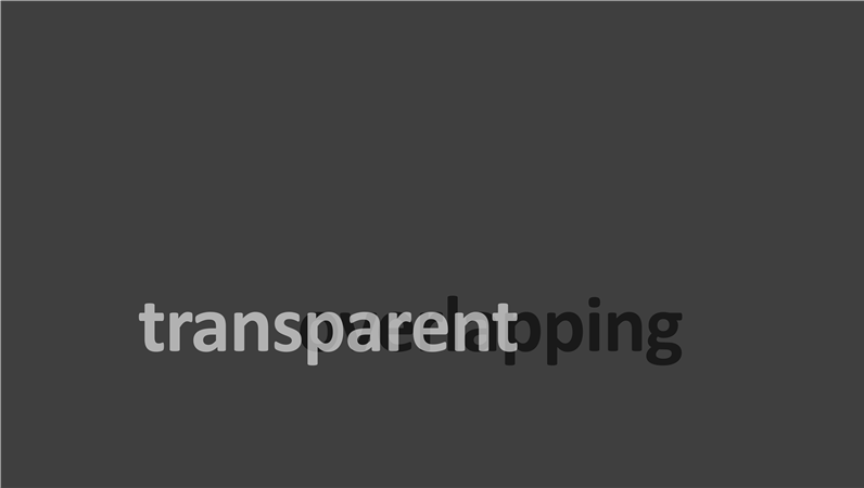 Animation slide: Overlapping transparent text (widescreen) Animation slide: Overlapping transparent text (widescreen)