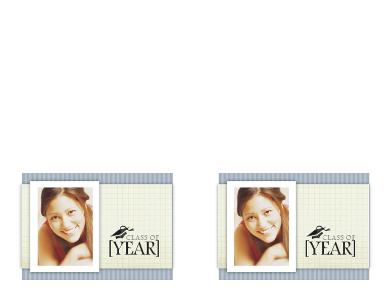 Graduation ceremony invitations with photo (Textures design, 2 per page) Graduation ceremony invitations with photo (Textures design, 2 per page)