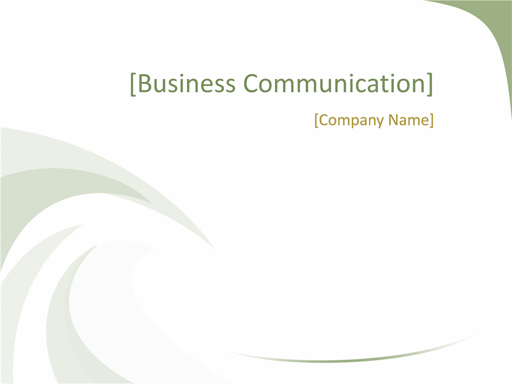 Business design slides (Green Wave design) Business design slides (Green Wave design)