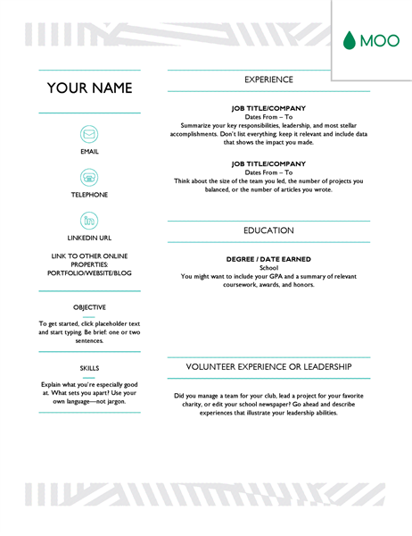 Sample Canmeds Resume Template This Blank Template Outlines