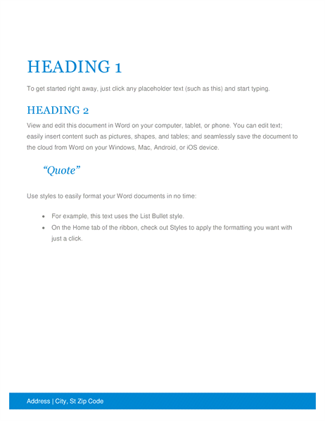 Microsoft Word Apa 6Th Edition Template DocTemplates