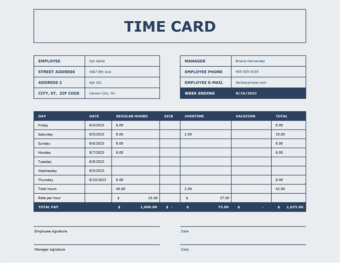 Free Weekly Time Card Template from omextemplates.content.office.net