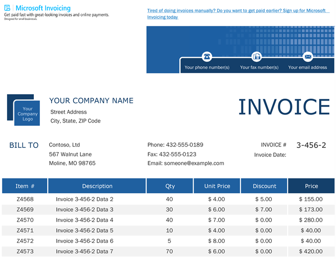 Invoices Fice