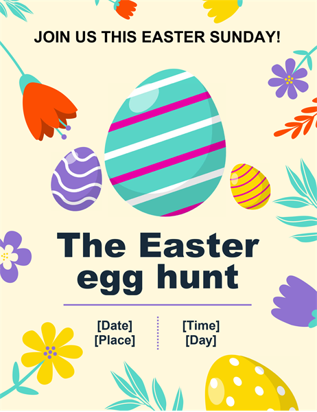 Free Easter Egg Hunt Flyer Template from omextemplates.content.office.net