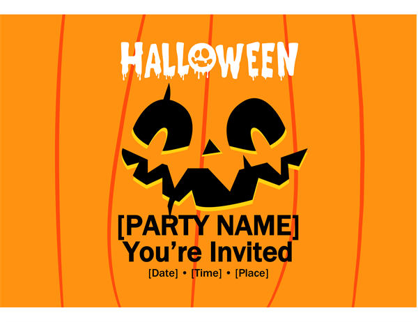 Halloween Party Invitation Template Google Docs