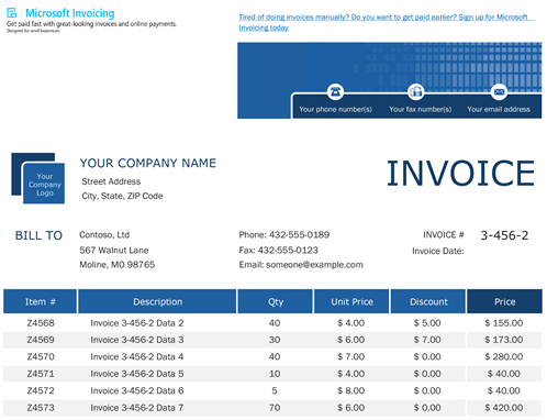 Sales invoice tracker with Microsoft Invoicing Sales invoice tracker with Microsoft Invoicing