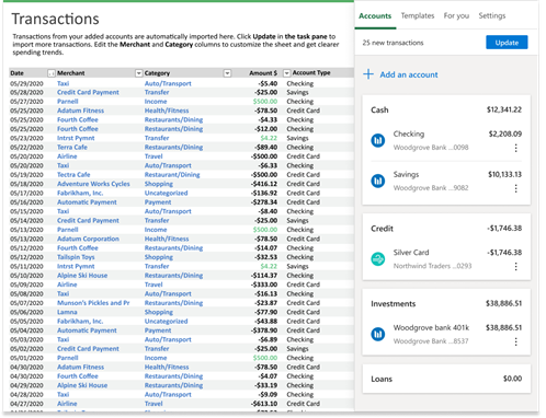 Money in Excel Money in Excel
