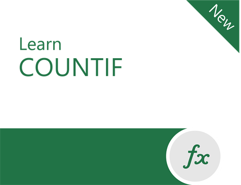 COUNTIF tutorial COUNTIF tutorial
