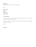 Cover letter examples word