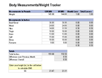 Excel Weight Loss Tracker Uk