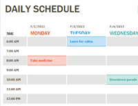 entrepreneur daily schedule example