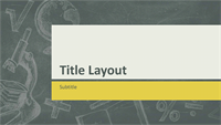Educational subjects presentation, chalkboard illustrations design (widescreen)