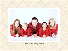 Family reunion photo album
