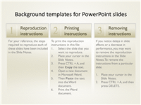 Backgrounds for PowerPoint slides