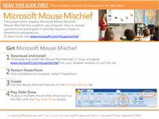 Mouse Mischief What Causes Tides