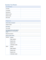 business office com business trip planner
