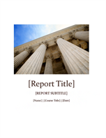 Pages report template