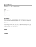 Cv cover letter samples