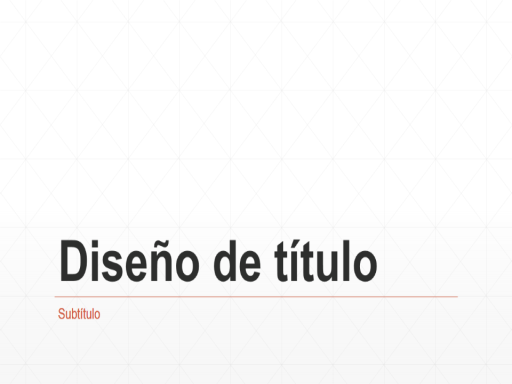 Presentación de negocios con cuadrícula de diamante (pantalla panorámica)