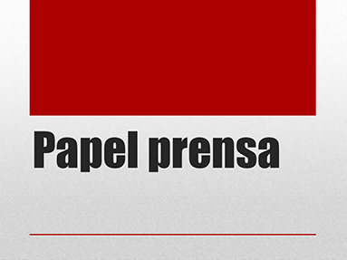 Papel prensa Papel prensa