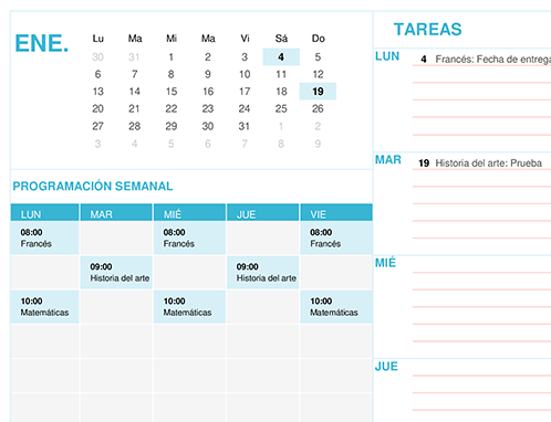Calendario escolar (lun.)