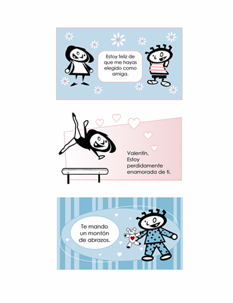 Diseñar sus propias tarjetas del día de los enamorados para niños (4 páginas distintas de diseños de tarjeta y 1 página general de contraportada) Diseñar sus propias tarjetas del día de los enamorados para niños (4 páginas distintas de diseños de tarjeta y 1 página general de contraportada)