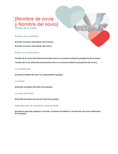 Perfil de pareja comprometida Perfil de pareja comprometida