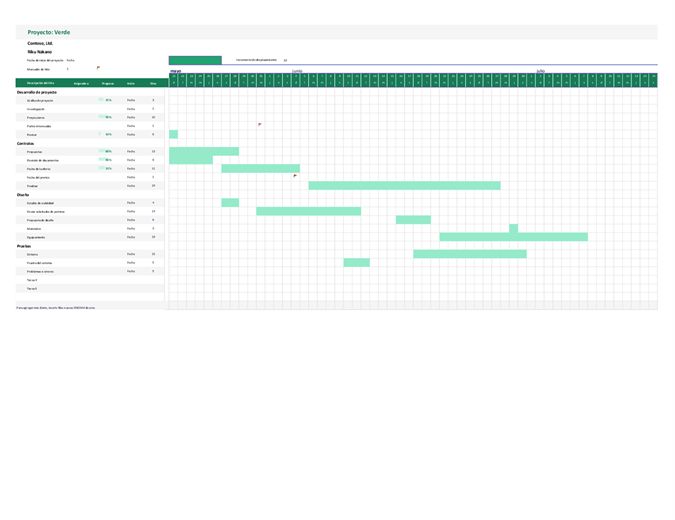 Como Hacer Un Diagrama De Gantt En Word Idea De Hacer