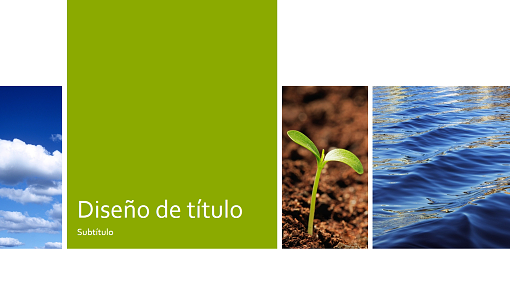 Presentación ecológica (diseño de naturaleza, pantalla panorámica) Presentación ecológica (diseño de naturaleza, pantalla panorámica)
