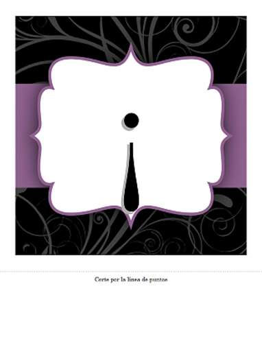Pancarta de aniversario (diseño con cinta púrpura) Pancarta de aniversario (diseño con cinta púrpura)