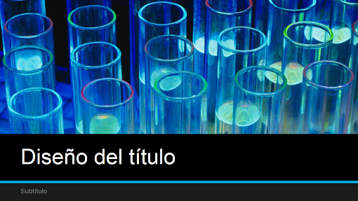 Presentación de laboratorio de ciencias (pantalla panorámica)