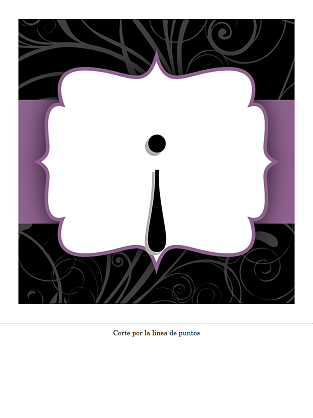 Pancarta de aniversario (diseño con cinta púrpura) Pancarta de aniversario (diseño con cinta púrpura)