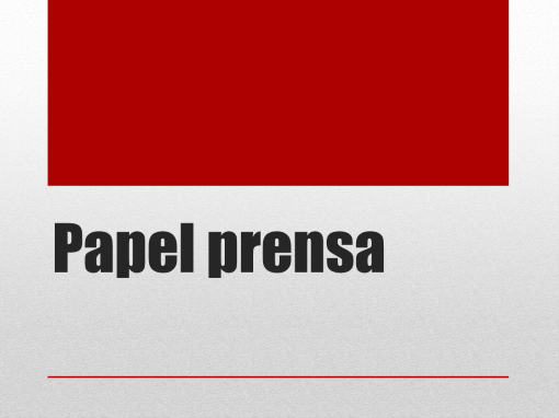 Papel prensa Papel prensa