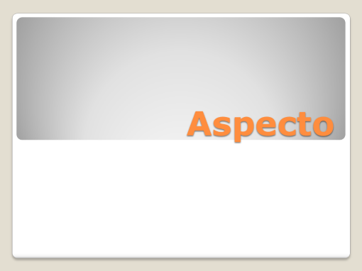 Aspecto Aspecto