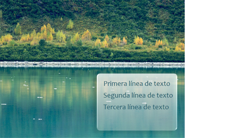 Títulos animados que aparecen y se atenúan sobre el fondo de un bosque Títulos animados que aparecen y se atenúan sobre el fondo de un bosque