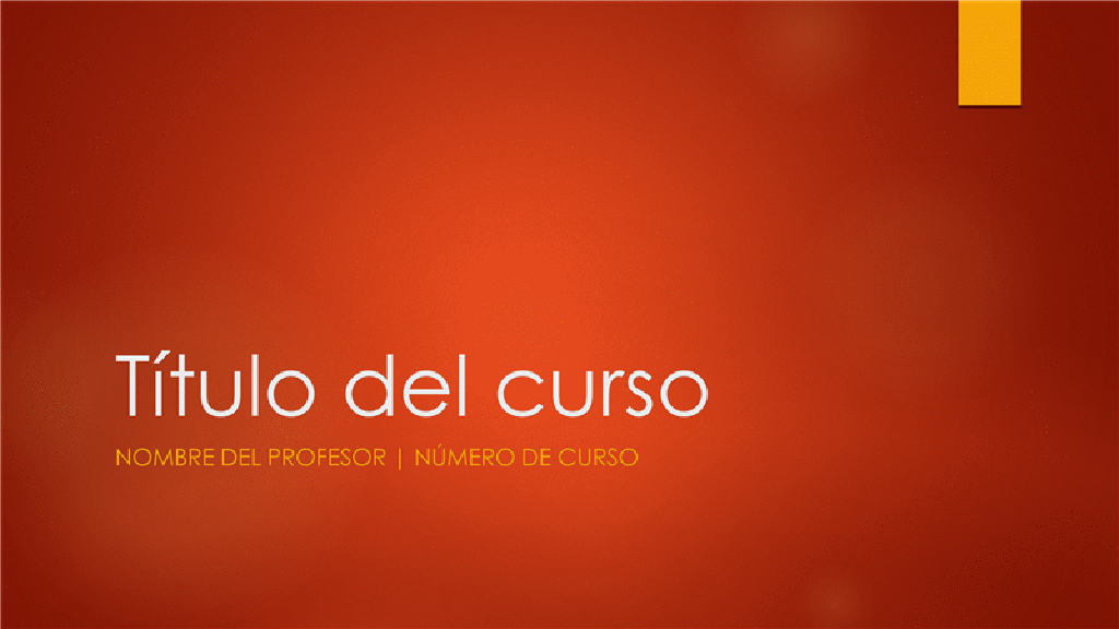 Introducción al curso académico Introducción al curso académico