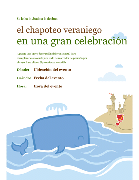 Prospecto de eventos de verano Prospecto de eventos de verano