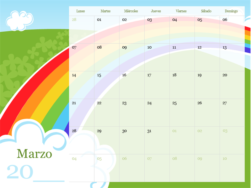 Calendario estacional ilustrado de 2018 (de lunes a domingo) Calendario estacional ilustrado de 2018 (de lunes a domingo)