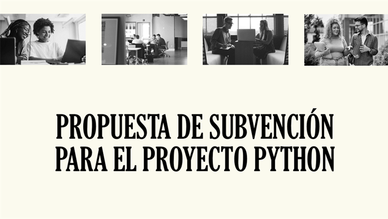 Presentación de la propuesta de concesión Presentación de la propuesta de concesión