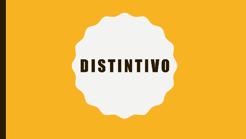 Distintivo Distintivo