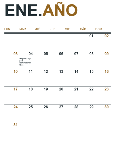 Calendario Calendario