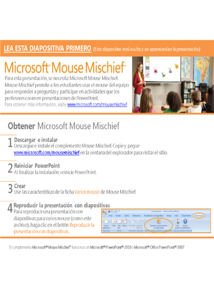 Mareas con Mouse Mischief Mareas con Mouse Mischief