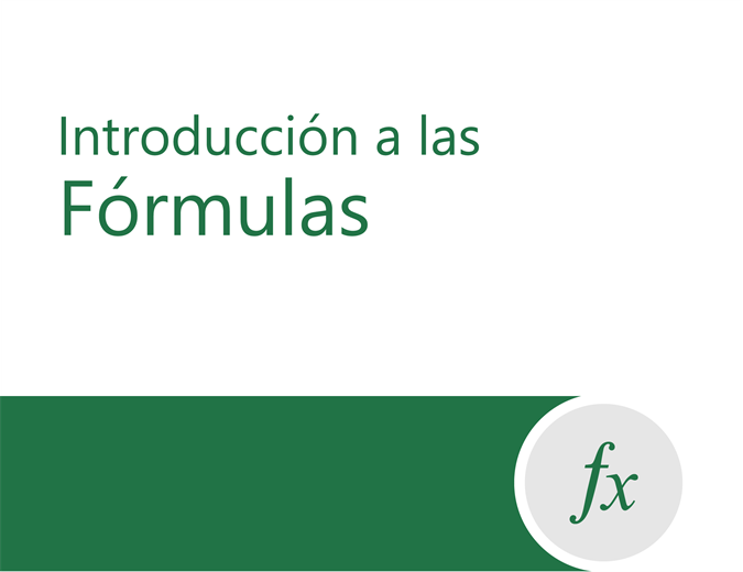 Tutorial de fórmula Tutorial de fórmula