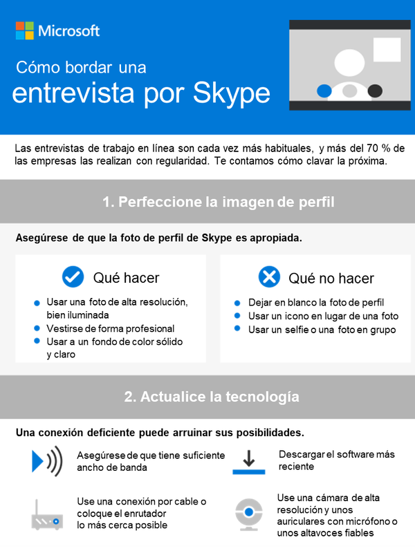 Cómo bordar una entrevista por Skype Cómo bordar una entrevista por Skype