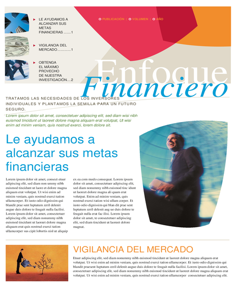 Boletín de negocios financieros (2 páginas) Boletín de negocios financieros (2 páginas)