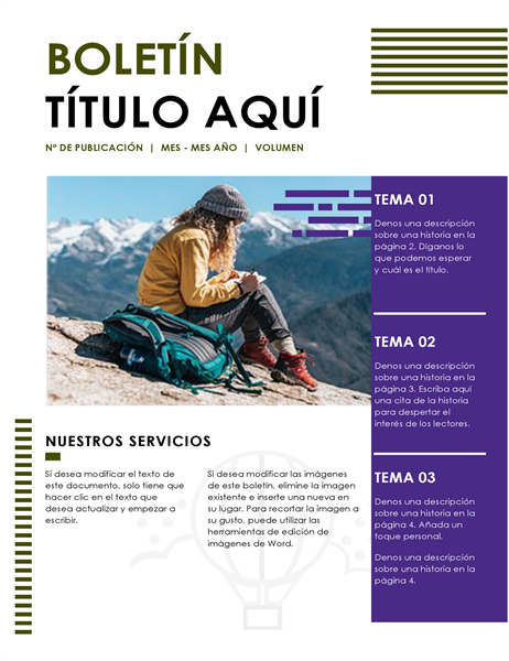 Boletín de viajes Boletín de viajes