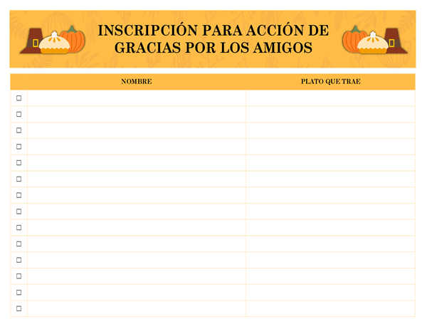 Inscripción para acción de gracias para los amigos Inscripción para acción de gracias para los amigos