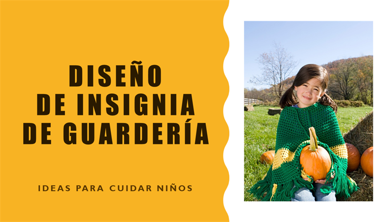 Diseño de Insignia de guardería Diseño de Insignia de guardería