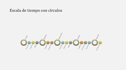 Diapositiva con diagrama de escala de tiempo de eventos (pantalla panorámica) Diapositiva con diagrama de escala de tiempo de eventos (pantalla panorámica)